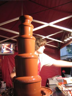 Fountain of Chocolate Fondue