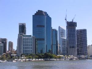 Brisbane City from Kangaroo Point